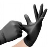 Luvas Nitrilo Negra 100unids.