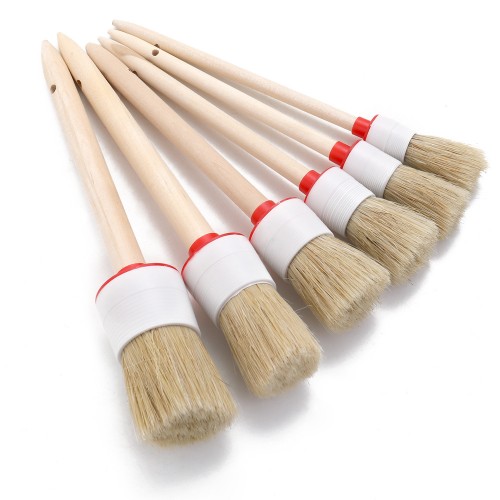 VentAuto Detailing Natural Brushes KIT 5